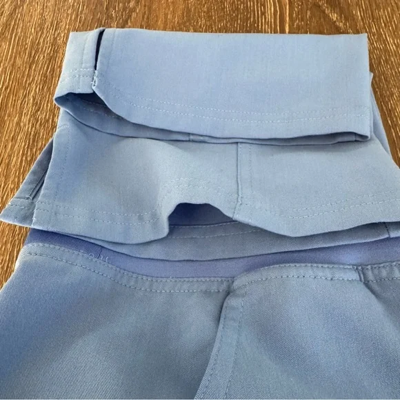 Figs Kade Women's Light Blue Straight-Leg Scrub Pants with Drawstring medium - Picture 8 of 8